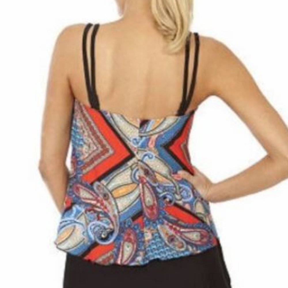 Ocean Dream Signature Tankini Swim Top Only - Picture 2 of 4